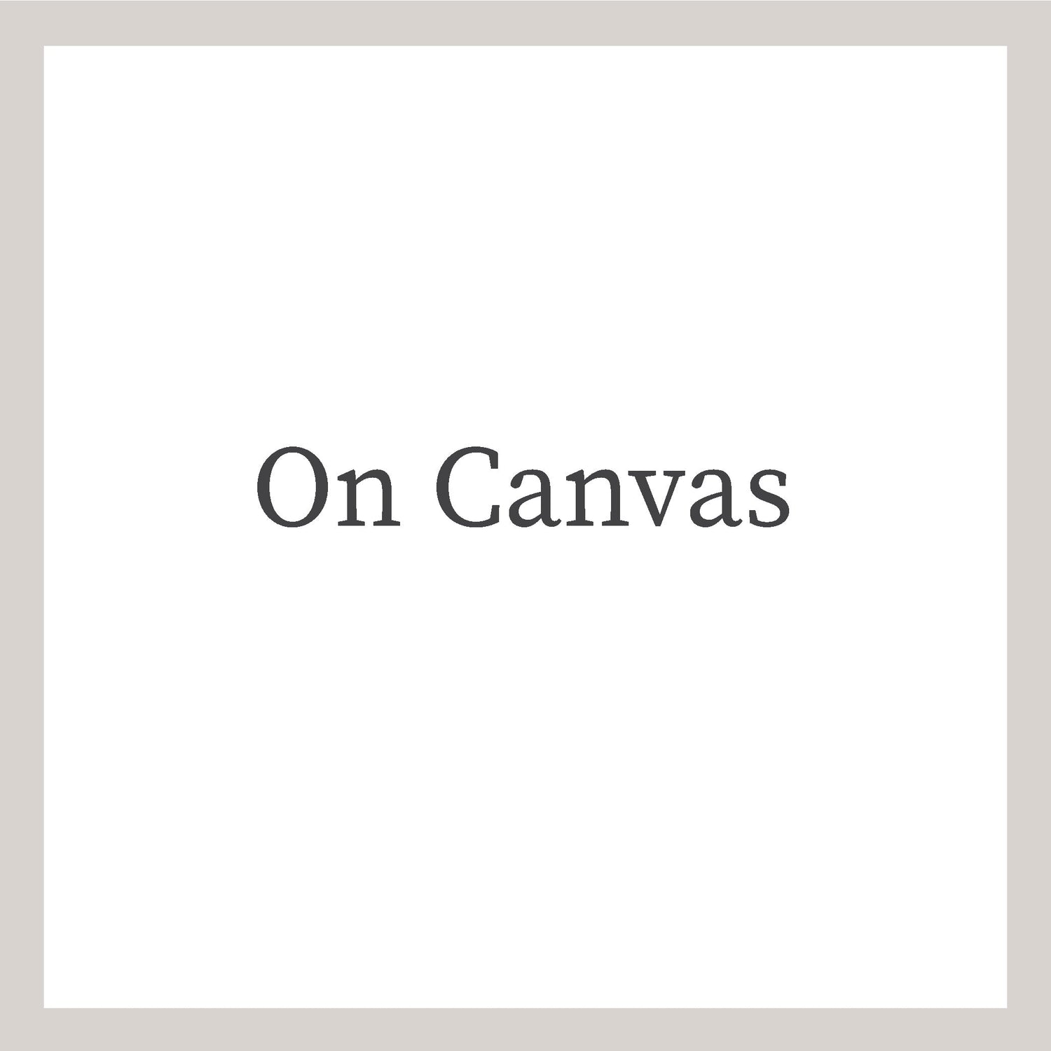 On Canvas